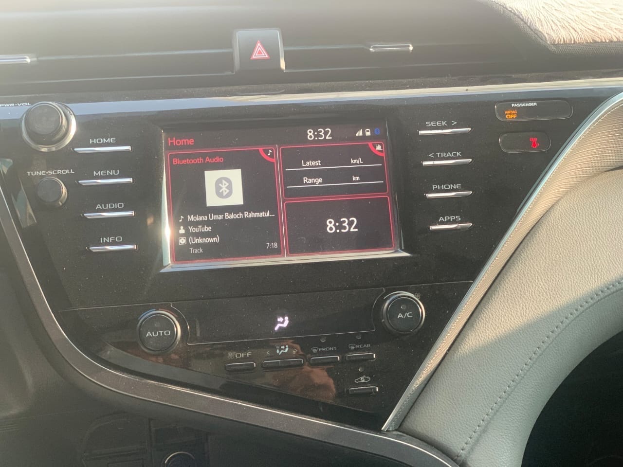 Toyota camry 2018