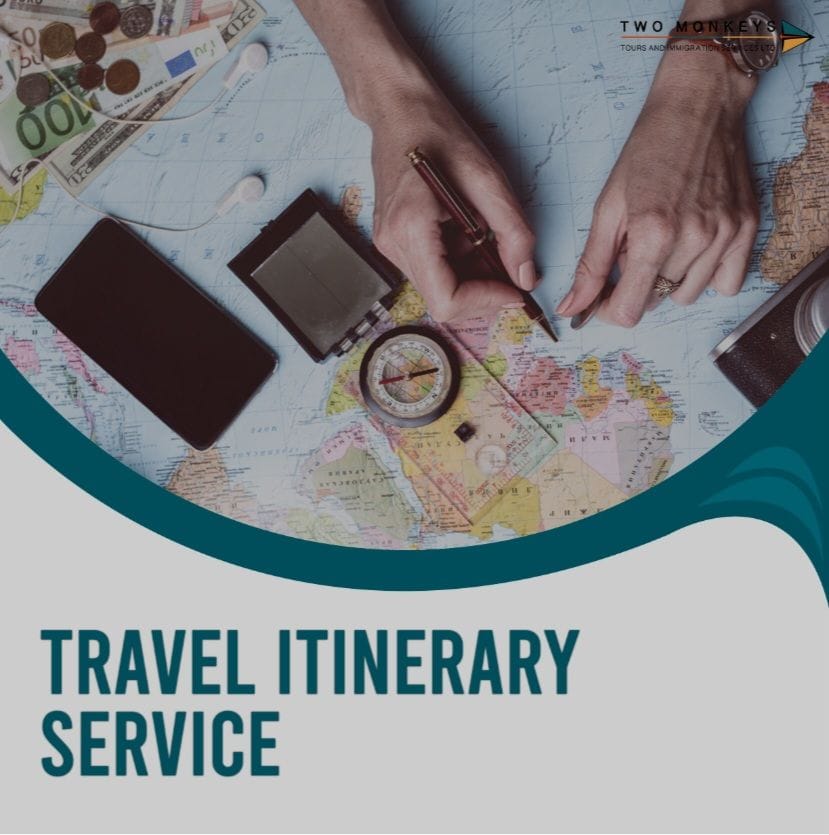 Travel Itinerary / Trip Advisory