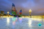 Baku Night Vibes – Group Walking