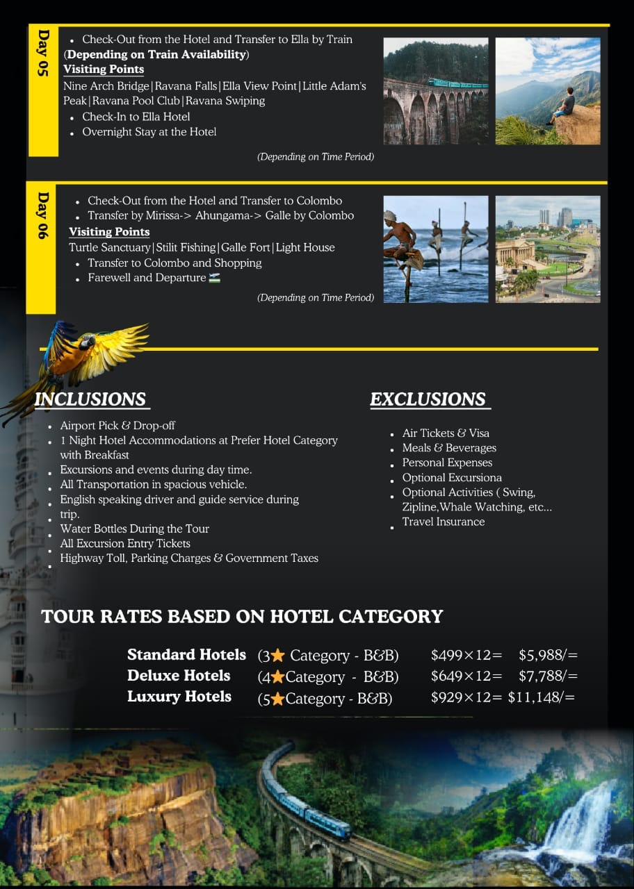 Serandib Splender Tour