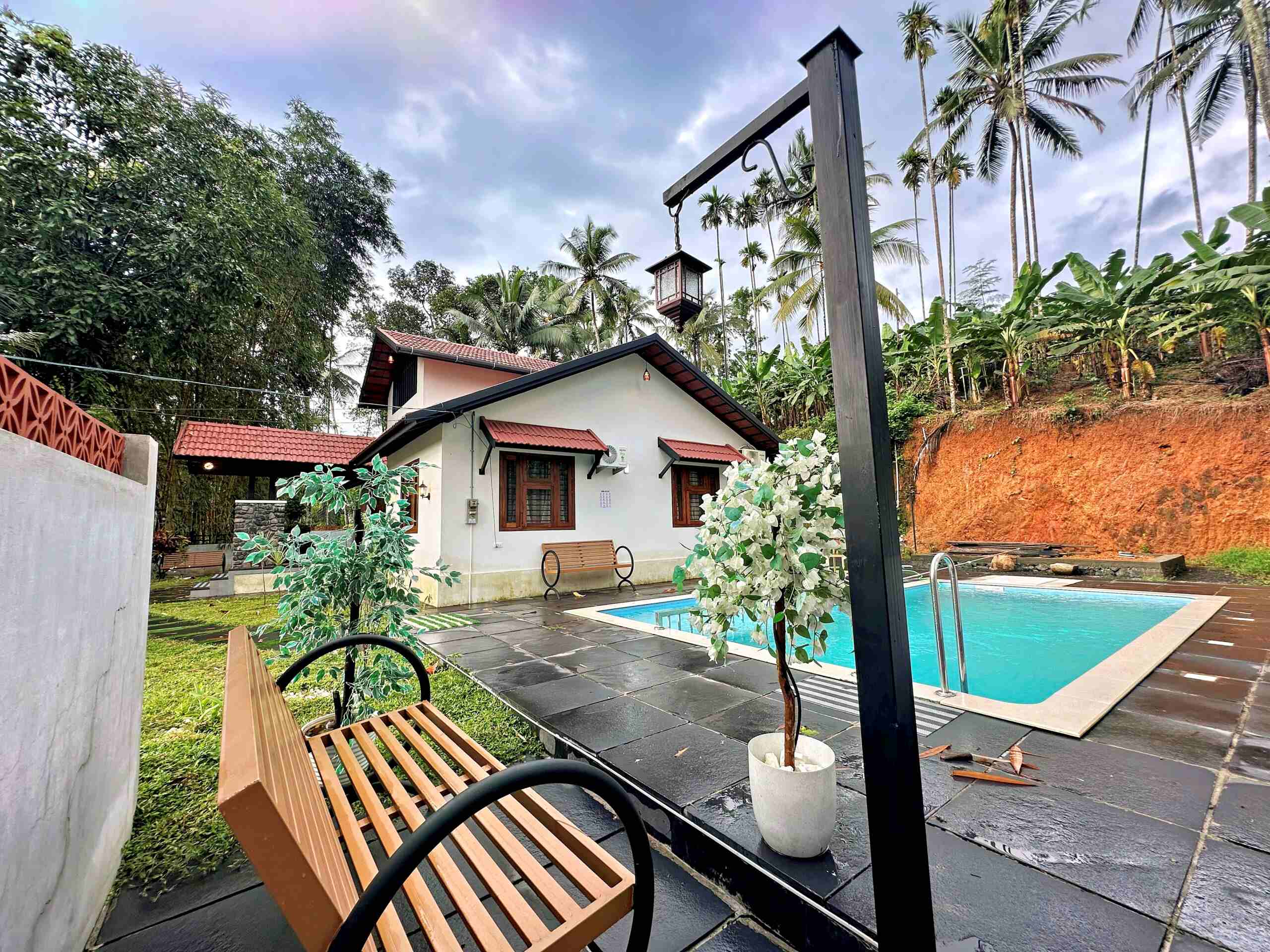 Bougainvilla – The Exotic Pool Villa – Farm Stay