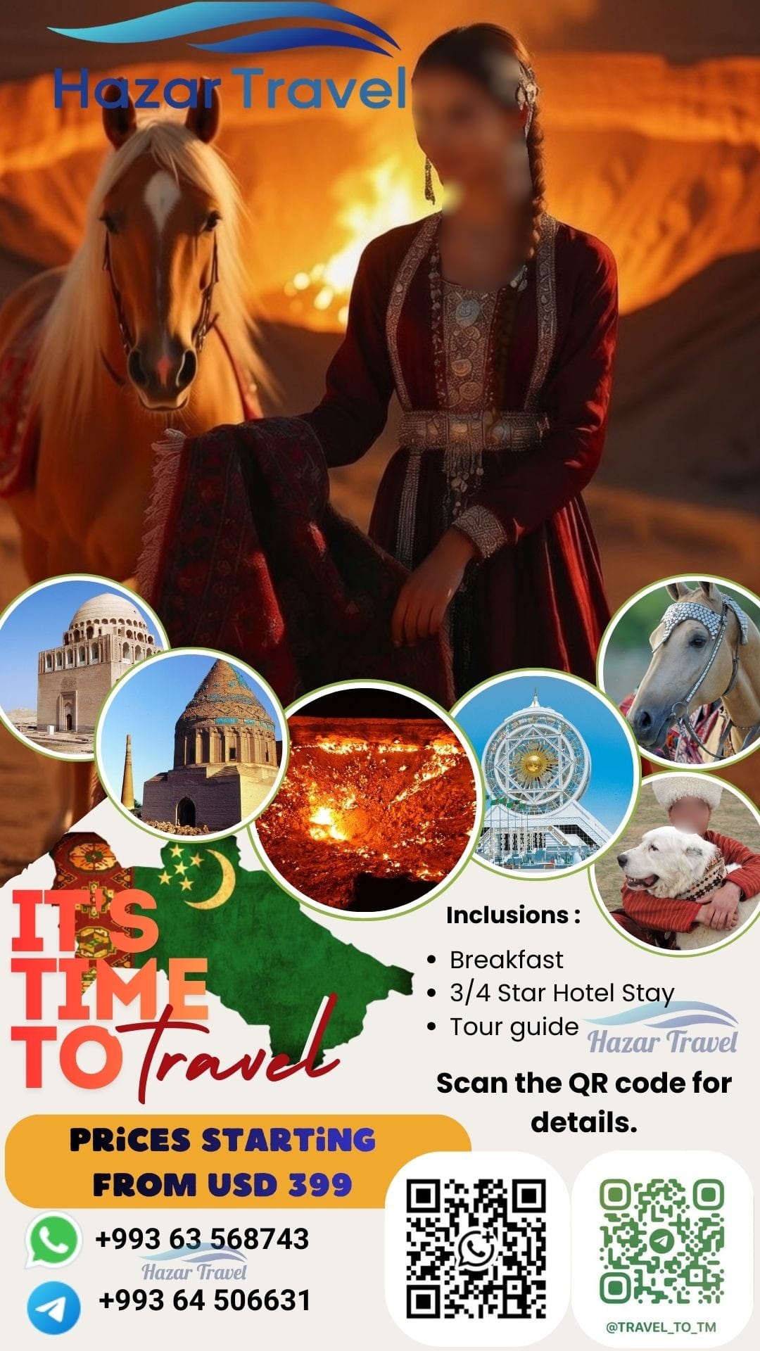 Grand Cross-Turkmenistan Expedition – Premium Route