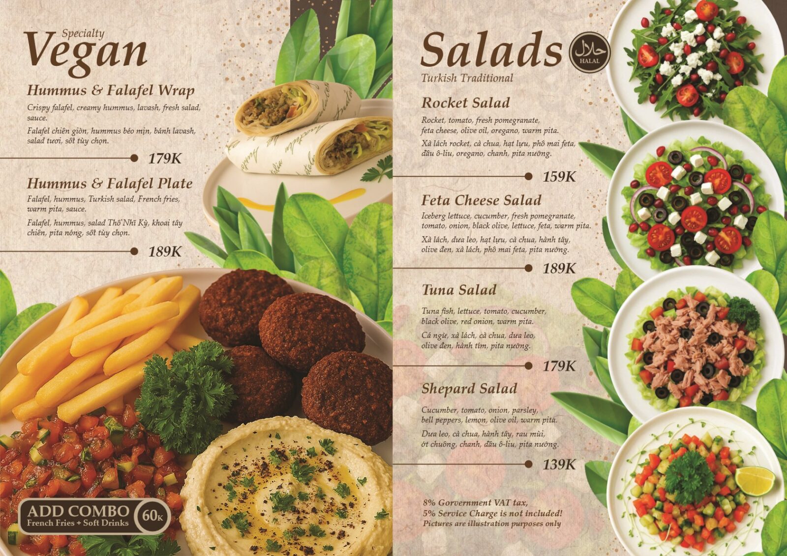 Turkish Cuisine – Menu