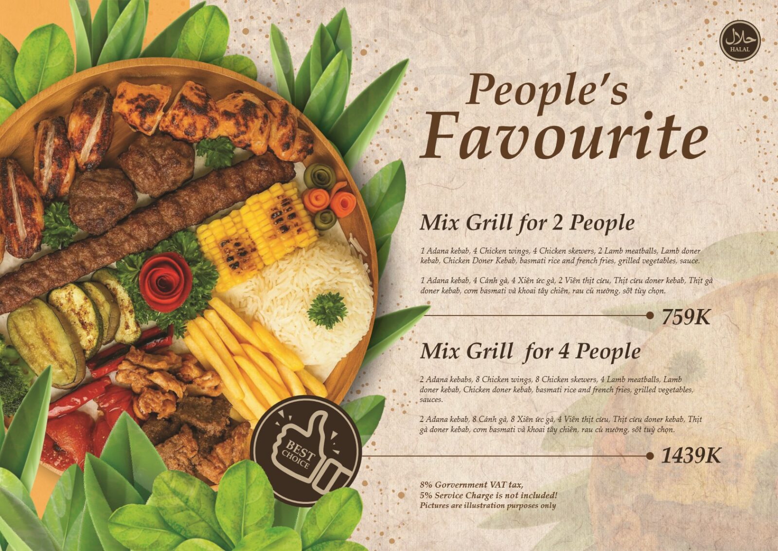 Turkish Cuisine – Menu