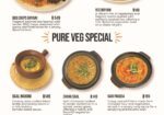 South Asian Fine Dining – Menu